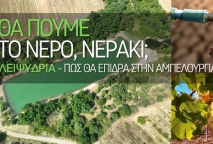 Ανομβρία, Καύσωνας &amp; Λειψυδρία - Επιπτώσεις Στην Καλλιέργεια Της Αμπέλου (2024)